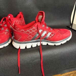 Adidas Red Sneakers 7.5 Male